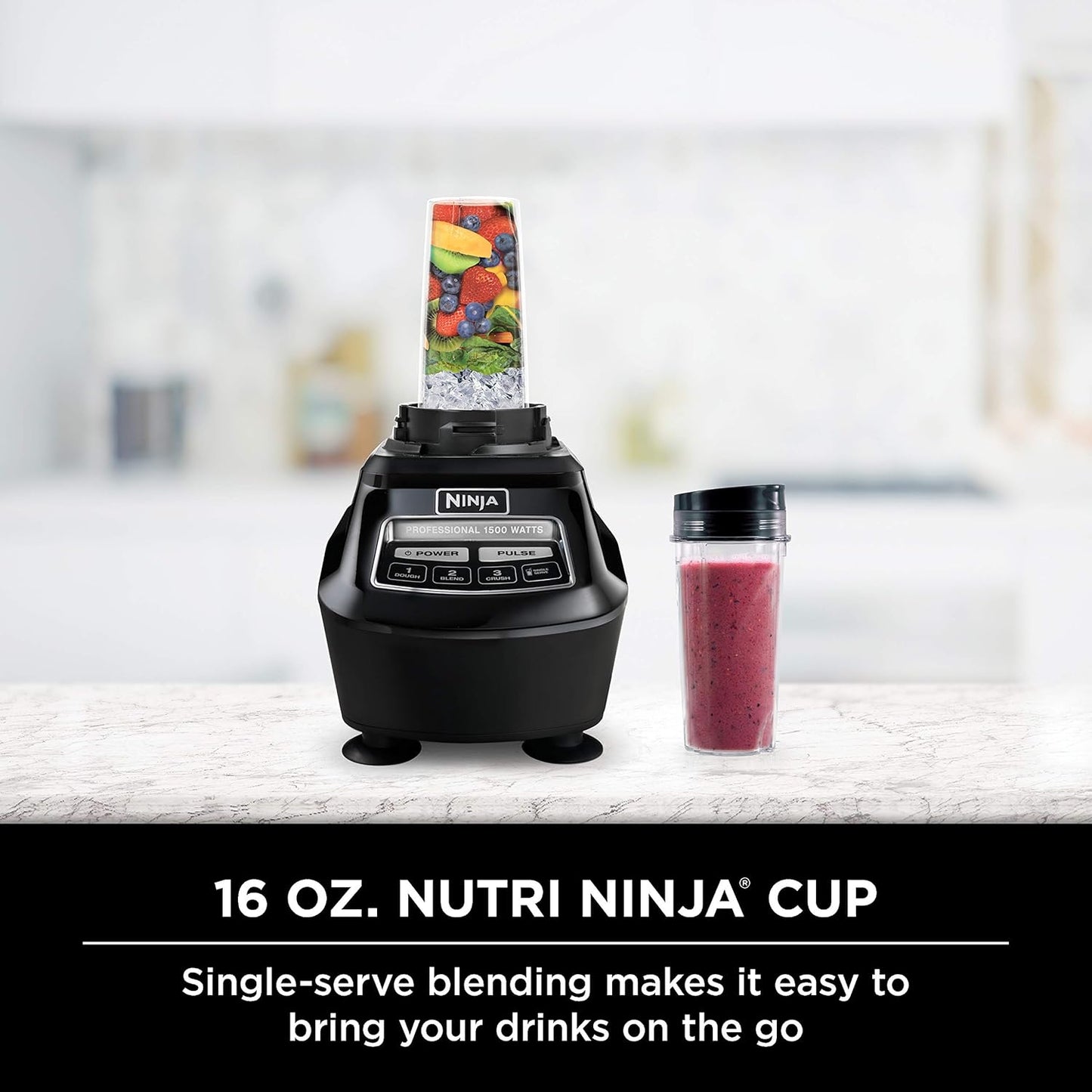 Ninja Mega Kitchen System, 1500W, 72 oz. Full-Size Blender