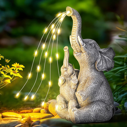 GIGALUMI Solar Garden Outdoor Statues for Women