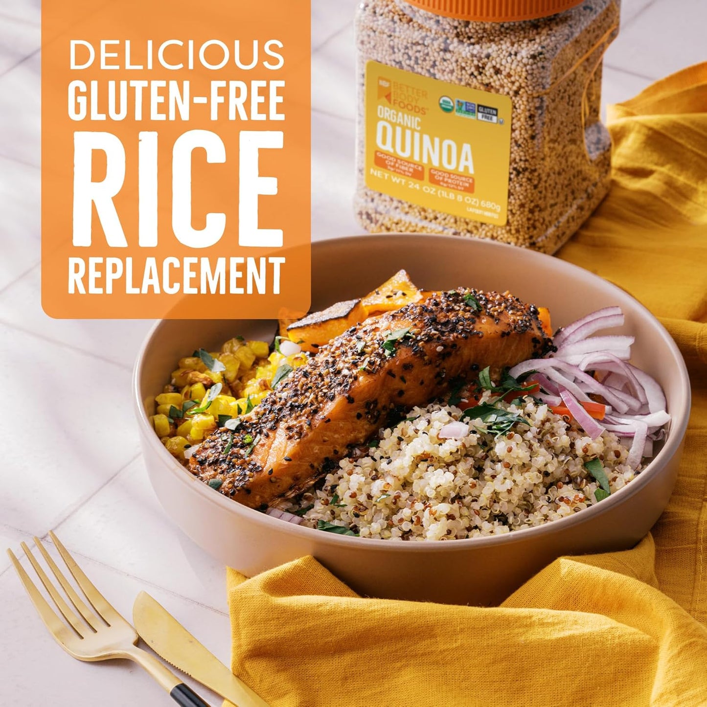 BetterBody Foods Organic Quinoa,