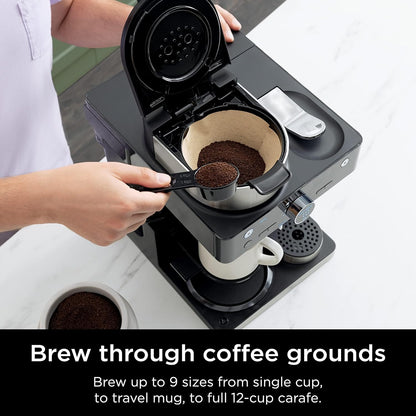 Ninja Espresso & Coffee Maker & Barista System, 3 Espresso Brew Styles,