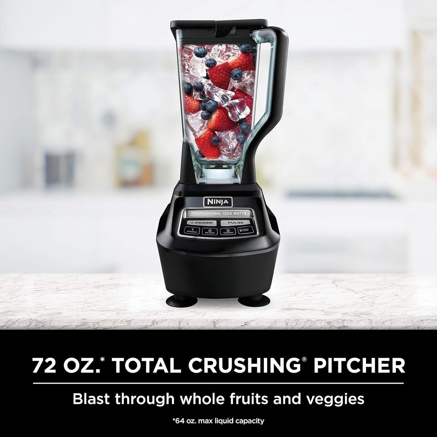 Ninja Mega Kitchen System, 1500W, 72 oz. Full-Size Blender