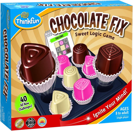 ThinkFun Chocolate Fix Board Game (Colors and Parts May Vary)