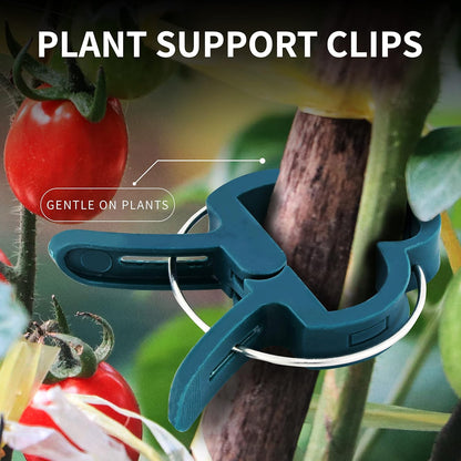 RamPro 40 Piece Green Gentle Gardening Plant & Flower