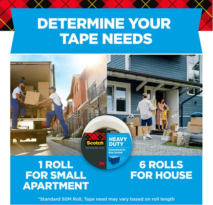 Scotch Heavy Duty Shipping Packing Tape