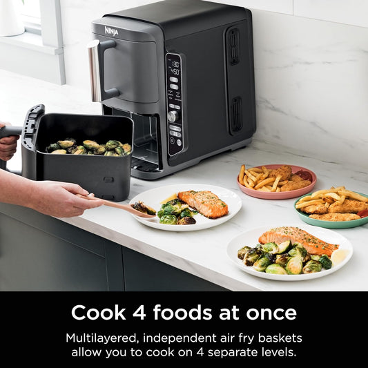 Ninja Air Fryer, 10QT DoubleStack XL 2-Basket,
