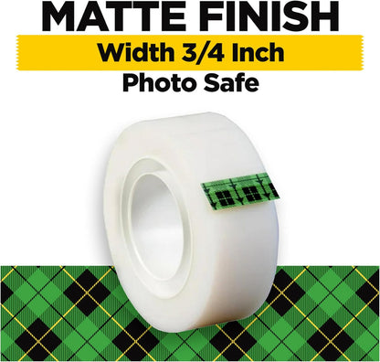 Scotch Magic Tape, 12 Rolls, Numerous Applications