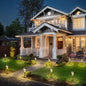 GIGALUMI 8 Pack Solar Pathway Lights, Solar Pathway Lights Outdoor Warm White