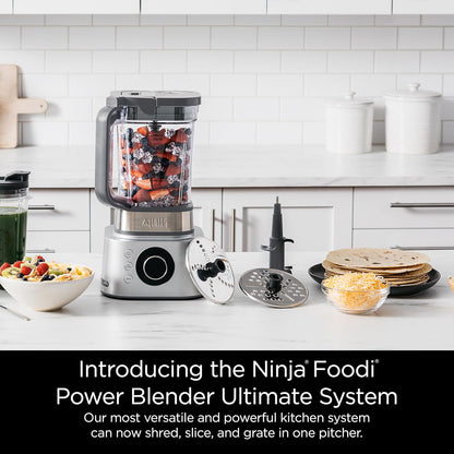 Ninja Blender & Food Processor Combo, Foodi Power Blender System for Smoothies,