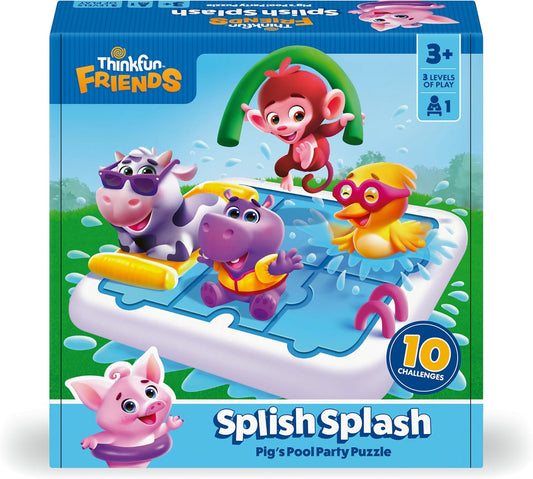 ThinkFun Friends Splish Splash: Preschool Logic and Problem-Solving Game