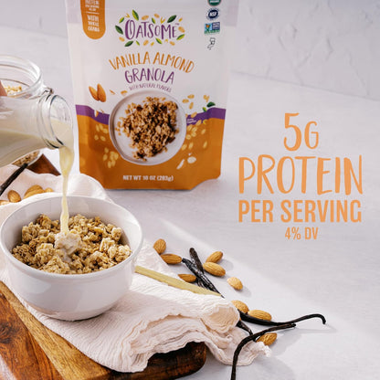 Oatsome Vanilla Almond Granola, Gluten Free, Non-GMO