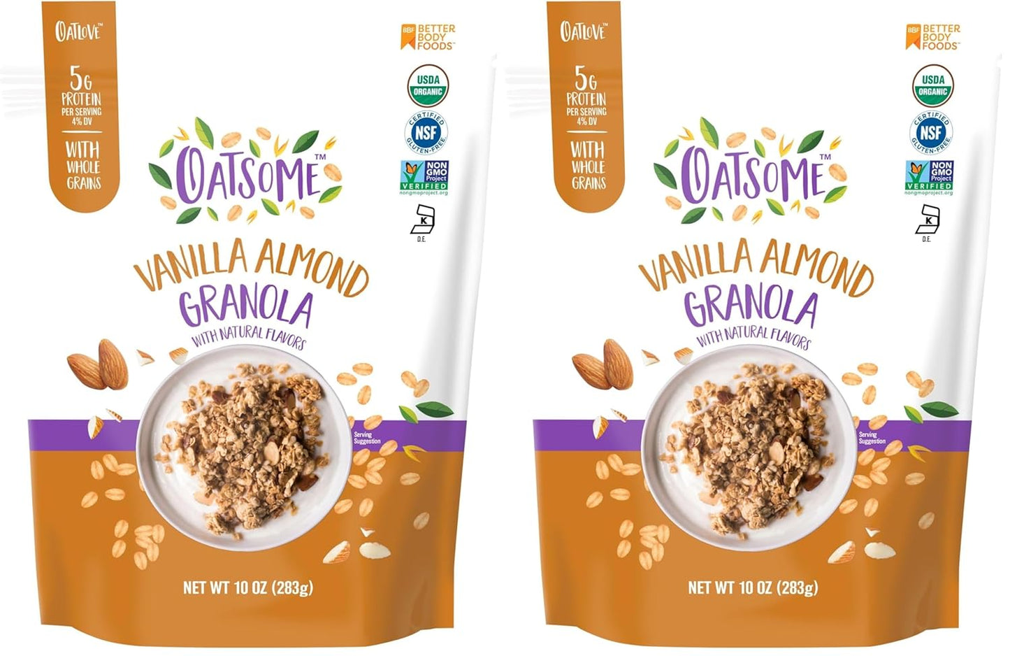 Oatsome Vanilla Almond Granola, Gluten Free, Non-GMO