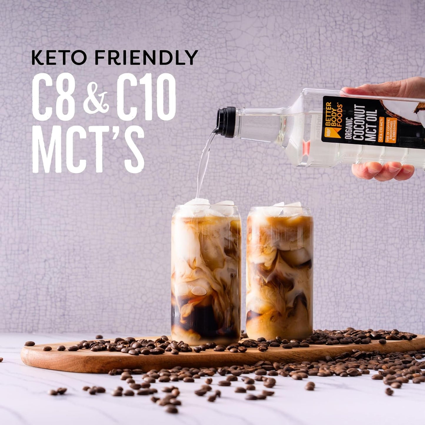 BetterBody Foods Organic Coconut MCT Oil