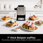 Ninja BW1001 NeverStick PRO Belgian Waffle Maker,