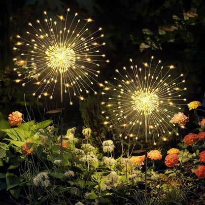 GIGALUMI Garden Outdoor Decor Lights 120LED 2Pack,