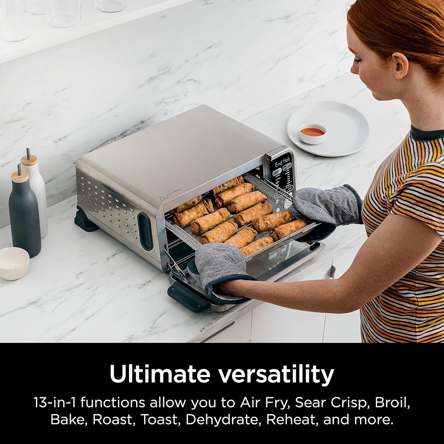 Ninja, Toaster Oven, Air Fryer, Thermometer, Toaster Oven Air Fryer Combo,