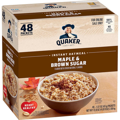 Quaker, 	Maple &amp; Brown Sugar