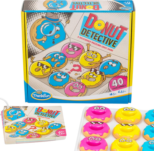 ThinkFun Donut Detective – A Deliciously Puzzling Logic Game