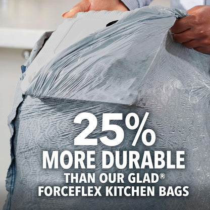Glad Tall Kitchen Trash Bags 13 Gallon, Gain Original Garbage Bags,