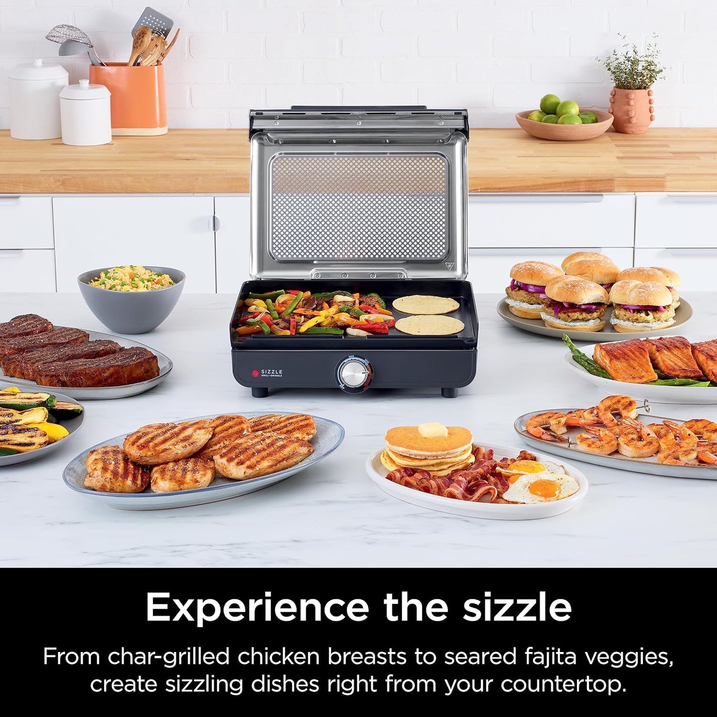 Ninja Griddle and Indoor Grill, 14’’, Electric Grill,