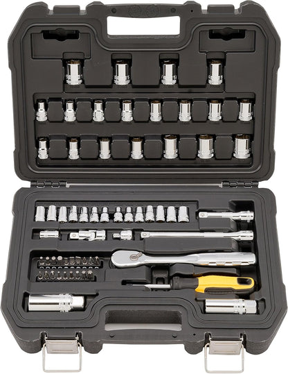 DEWALT DWMT19257 60PC 1/4" & 3/8" STD 6PT Set